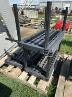 Plastic shelving