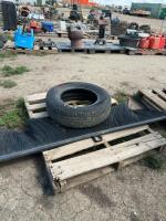 Rock, Tammer and a trailer tire