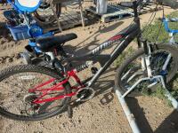 Nitrous cycle mountain bike