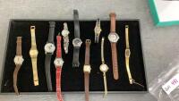 COLLECTION OF LADIES WATCHES