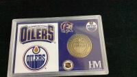 EDMONTON OILERS STANLEY CUP CHAMPIONSHIPS TOKEN - NUMBERED EDITION #1519