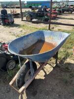 Steel wheel barrel