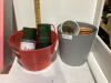 GARDENING STARTER POTS, BUCKET