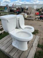 Two toilets