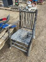 Homemade rocking chair