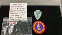 (2) RARE WWII PATCHES