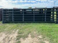 20 foot steel panels (6) pieces per bundle / bidding per panel