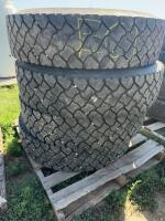 Four transport tires
