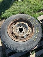 (2)16 inch tires on steel rims