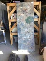 WOOD FOLDING SHOP TABLE