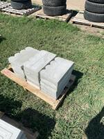 Pallet of edging block