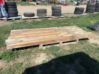 Pallet of 8 foot 4 x 4&rsquo;s