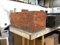 VINTAGE WOOD TRUNK