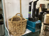 PET CARRIER, LARGE WICKER BASKET, BOOT DRYER