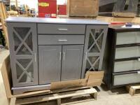 GREY KITCHEN SIDEBOARD CABINET