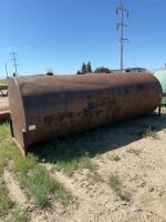 1000 gallon steel tank