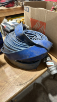 100 feet two inch blue lay flat hose