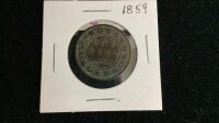 CANADA 1859 LARGE PENNY