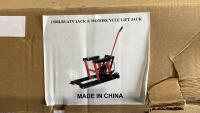 ATV JACK + MOTORCYCLE LIFT JACK