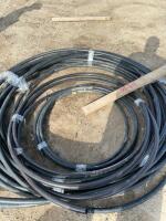 Assorted plastic pipe
