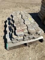 Pallet of walkway block