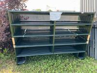 (9) 7&rsquo;6&rdquo; X one and 5/8 inch tube livestock panel/bidding per panel