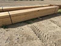 Bundle of finished lumber