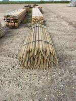 Bundle of 7 foot X3 inch driver post