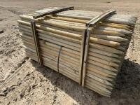 Bundle of 6 foot X3 inch driver post