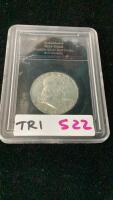USA FRANKLIN SILVER HALF DOLLAR - 1963