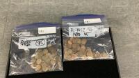 (2) BAGS USA PENNIES - 1970 & 1980