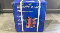 AIR AND HYDRAULIC BOTTLE JACK -