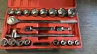 21 PIECE SOCKET WRENCH SET 3/4&rdquo; DRIVE. - 7/8&rdquo; - 2&rdquo;