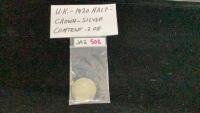 CANADA 1920 HALF CROWN - .2 OZ SILVER CONTENT