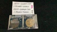 1837 & 1857 PENNIES