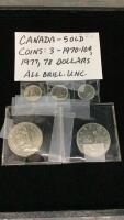 CANADIAN CIRCULATED COINS