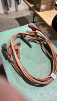 Booster cables with ends