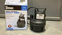 SIMER PORTABLE UTLITY PUMP