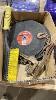 (6) 12" GRINDER WHEELS, (2) BOOMERS