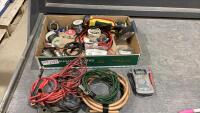 FLAT W/ WIRE, SOLDER, COPPER CLIPS,
