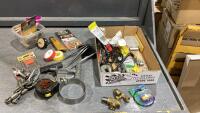 FLAT OF MISC SHOP HARDWARE