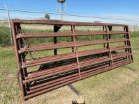 Four steel gates