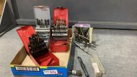 BOX OF DRILL BITS