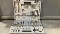 TOOL KIT W/ DRILL BITS, DRIVER BITS, SPADE BITS, SOCKETS