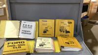 FORD SERVICE MANUALS - TRTACTOR/LOADER/BACKHOE, TIME REPAIR,
