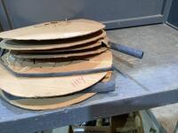 (3) SPOOLS OF HEAT SHRINK - PARTIAL ROLLS