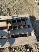 17 inch excavator root rake
