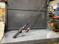 (2) FISHING RODS W/ REELS