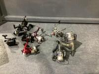 ASSORTMENT OF FISHING REELS