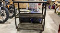 STEEL CART ON CASTORS
